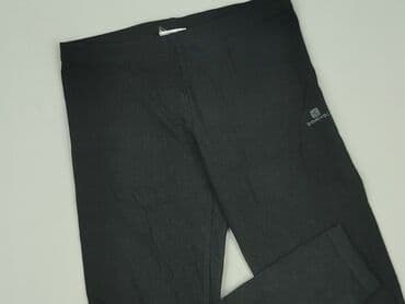 legginsy woskowane wysoki stan: Legginsy Sportowe damskie, rozmiar S — 1
