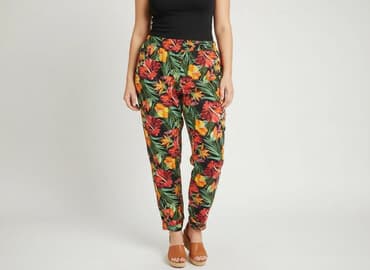 spodnie pizamowe hello kity: Amisu, Spodnie materiałowe damskie, rozmiar 3XL — 8