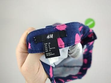hm cropped top: H&M, Spodnie materiałowe damskie, rozmiar M — 4