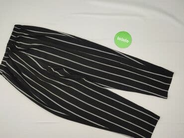 spodnie z lampasami h m: H&M, Material trousers for women, size XS — 4