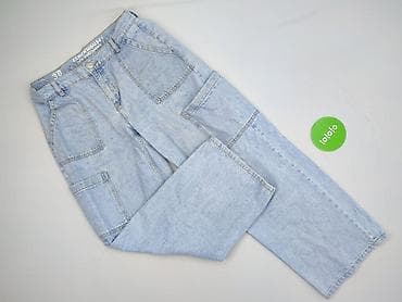 cargo crop: Spodnie cargo damskie, rozmiar M — 2