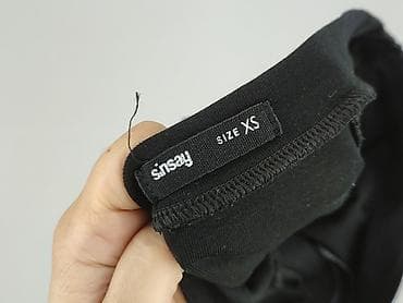 obcisłe bluzy: Sinsay, Bluzka damska, rozmiar XS — 4