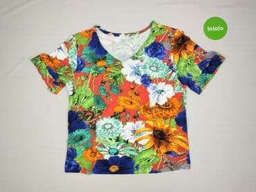 tanie bluzki z krótkim rękawem: Bluzka damska, rozmiar XL — 2