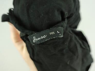 czarne t shirty damskie w serek: House, T-shirt damski, rozmiar L — 4