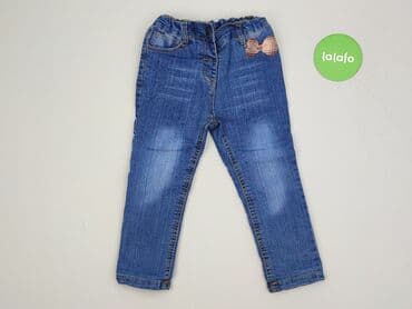 kombinezon softshell 86: Spodnie jeansowe, So cute, 2-3 lat, 98, stan - Bardzo dobry — 2