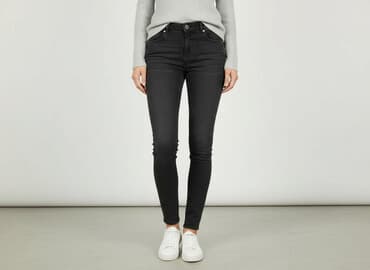 mango kurtki skórzane: Mango, Jeansy damskie, rozmiar M — 7