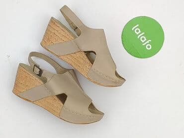 ccc kozaki beżowe: Sandały damskie, 36 — 3