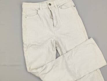 obcisłe szorty damskie: Monki, Material trousers for women, size XS (EU 34) — 1
