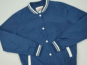 bomber jacket: Męska kurtka bomber/varsity Alcott Cheer – granatowa - Marka/linia — 1