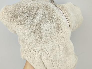 straight: Dziewczęca kurtka z miękkiego, pluszowego „misia” Primark - Rozmiar — 6