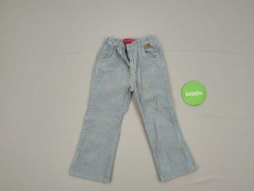 allegro ubrania dla dzieci 9 lat: Material trousers, 2-3 years, 98, condition - Good — 2