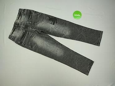 pink jeans: Spodnie jeansowe, Y.F.K., 13 lat, 158, stan - Idealny — 3
