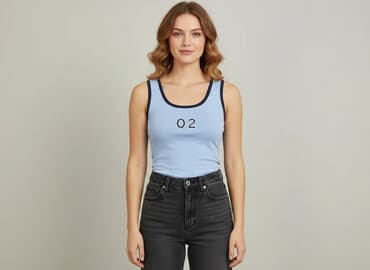 bluzki na ramiączkach plus size: Top damski, rozmiar S — 1