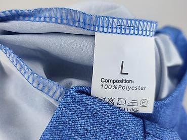 wide leg: Spodnie materiałowe damskie, rozmiar L — 4