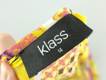 żółte bluzki z krótkim rękawem: Klass, Bluzka damska, rozmiar L — 4