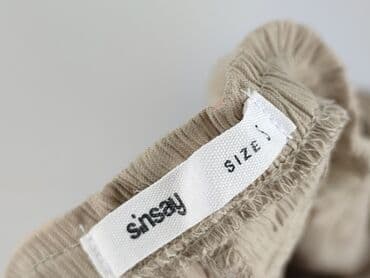 sinsay spodnie bezowe: Sinsay, Spodnie materiałowe damskie, rozmiar S — 4