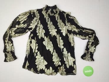 bluzka z kwiatem 3d h: Reserved, Women's blouse, size M (EU 38) — 2