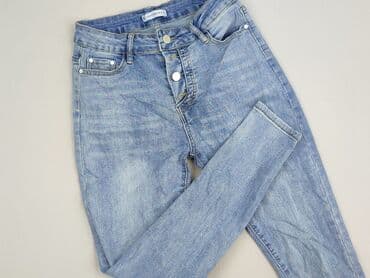 fajne jeansy: SZACHOWNICA, Jeansy damskie, rozmiar M — 1