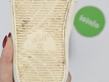 biale trampki hm: Trampki H&M, 22, Używany — 4