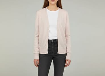 kamizelka damska krótka h m: H&M, Kardigan damski, rozmiar S — 7