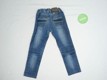 grubosc rajstop w den: Jeans, 4-5 years, 104/110, condition - Perfect — 3