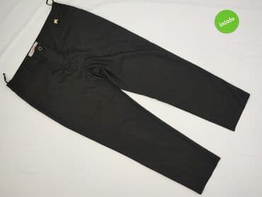 cargo wide leg: Emamoda, Spodnie materiałowe damskie, rozmiar M — 2