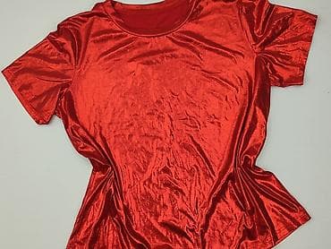 cekinowy sweter: T-shirt damski, rozmiar XL — 1