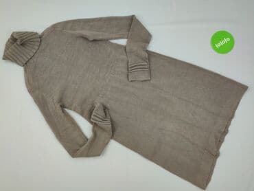 długi sweter z golfem sukienka: Women`s dress, size S — 4