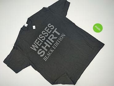 czarne jeansy pull bear: Koszulka dla mężczyzn, rozmiar 3XL — 2