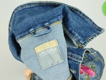 jeansy mom fit m sara: M.Sara, Kurtka jeansowa damska, rozmiar S — 4