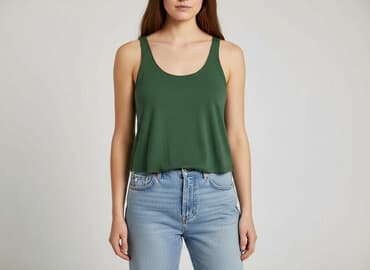 Topy: H&M Basic, Top damski, rozmiar M — 6