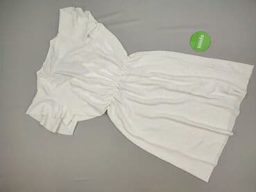 biala obcisla sukienka: Sukienka damska, 2XL — 3