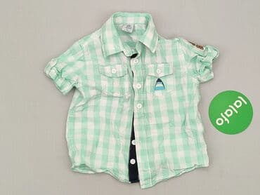 sukienka biala koronkowa: Shirt 1.5-2 years, condition - Perfect, pattern - Cell, color - Turquoise — 2