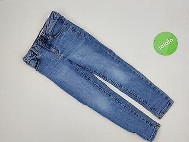 obcisłe mini spódniczki: Spodnie jeansowe, 5-6 lat, 110/116, stan - Bardzo dobry — 2