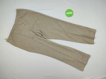 spódnico spodnie lniane: Spodnie materiałowe damskie, rozmiar M — 4