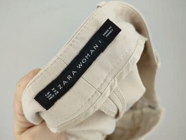 zara spodnie z szerokimi nogawkami: Zara, Spodnie materiałowe damskie, rozmiar M — 5