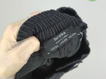 Kobiety: Bershka, Spodnie cargo damskie, XS — 4