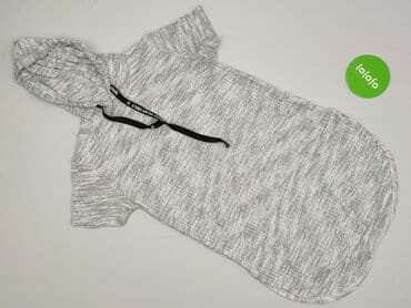 niebieski sweter: Bluza z kapturem damska, rozmiar S — 2