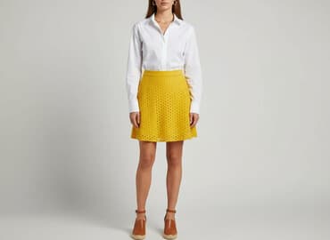 spódnice z koronki allegro: H&M, Women`s skirt, size L — 1