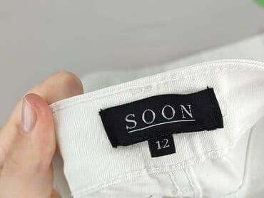 штани жіночі: Soon, Spodnie materiałowe damskie, rozmiar One size — 4
