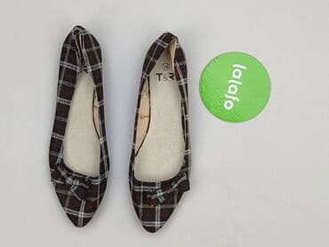 skarpetki z gumową podeszwą ccc: Balerinki damskie, 39 — 2