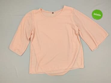 srebrne sukienki na imprezę: Women's blouse, size L (EU 40) — 2