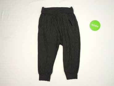 rajstopy czarne z wzorem: Sweatpants, H&M, 12 years, 152, condition - Good — 2