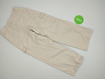 cargo pull and bear: Pozostałe spodnie dziecięce 13 lat, stan - Bardzo dobry, wzór - Jednolity kolor, kolor - Beżowy — 3