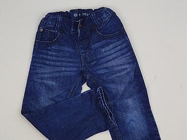sweter serca: Spodnie jeansowe, C&A, 3-4 lat, 164, stan - Bardzo dobry — 1