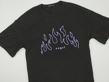 t shirt basic h: Shein, Koszulka dla mężczyzn, rozmiar S — 1