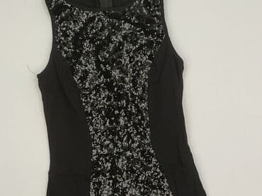 sukienka srebrna cekiny h: H&M, Сукня жіноча, розмір XS — 1
