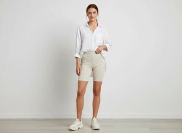 krótkie spodenki martes: H&M Divided, Szorty damskie, rozmiar M — 6