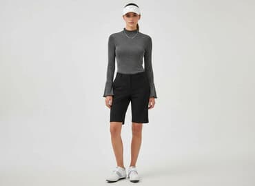 sweter z tiulowymi rękawami: Gina Tricot, Golf damski, rozmiar XS — 6