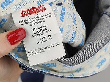 undershirt h: Big Star, Jeansy dla mężczyzn, rozmiar S — 4